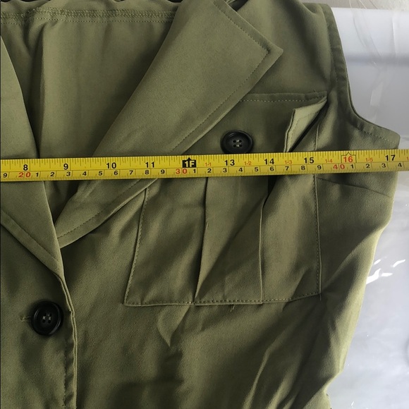 ❗️LAST ONE ❗️Medium Olive Women’s Pants Jumpsuit - Picture 6 of 7